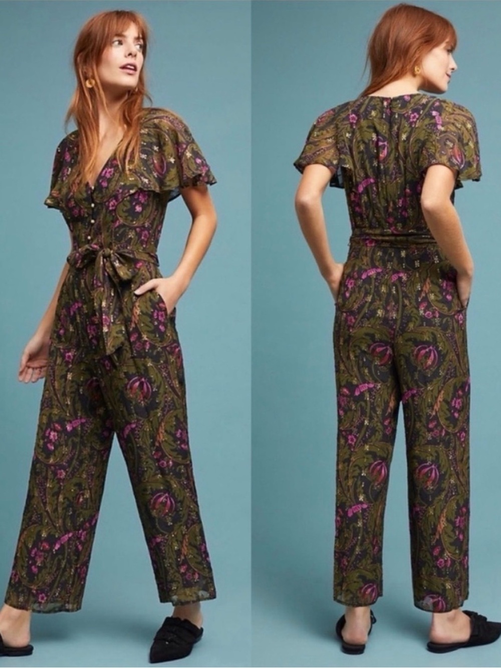 Anthropologie Brenda Jumpsuit